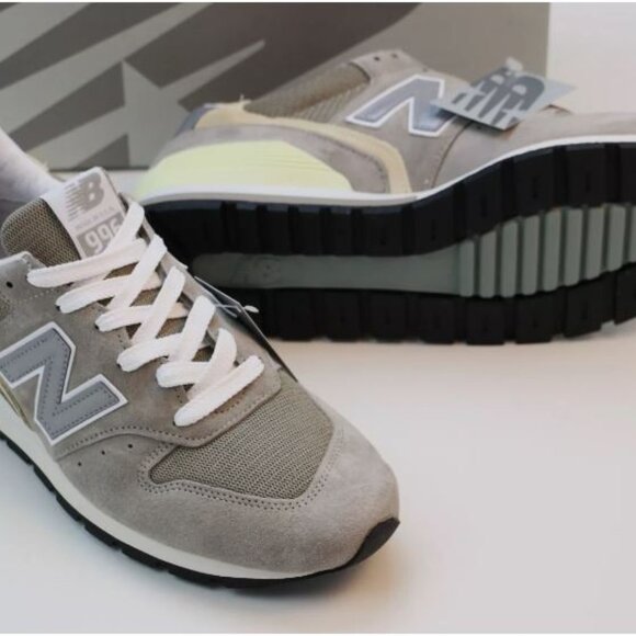 New Balance 996 Men\'s Shoes U996GR Made in USA Grey Silver Sneakers Size 11 main image 5